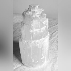 White Selenite Tower